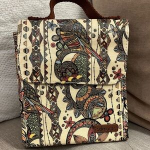 NWOT Sakroots Multicolor Patterned Women's Lunch Bag
